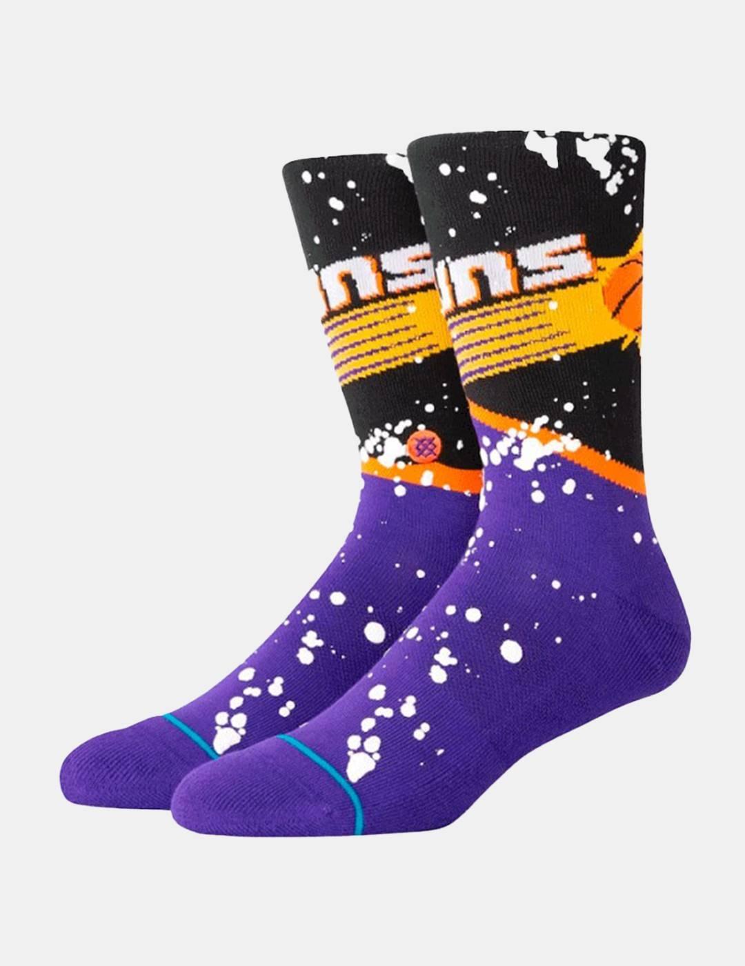 Calcetines Stance NBA Suns Overspray Negro