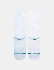 Calcetines Stance NBA Logoman Dye Blanco y Azul