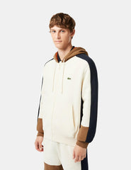 Sudadera Lacoste SH1301 Blanco Marrón