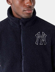 Chaqueta New Era MLB New York Yankees Sherpa Azul