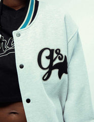 Chaqueta Grimey Madrid Button Heavyweight Gris