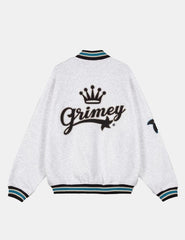 Chaqueta Grimey Madrid Button Heavyweight Gris