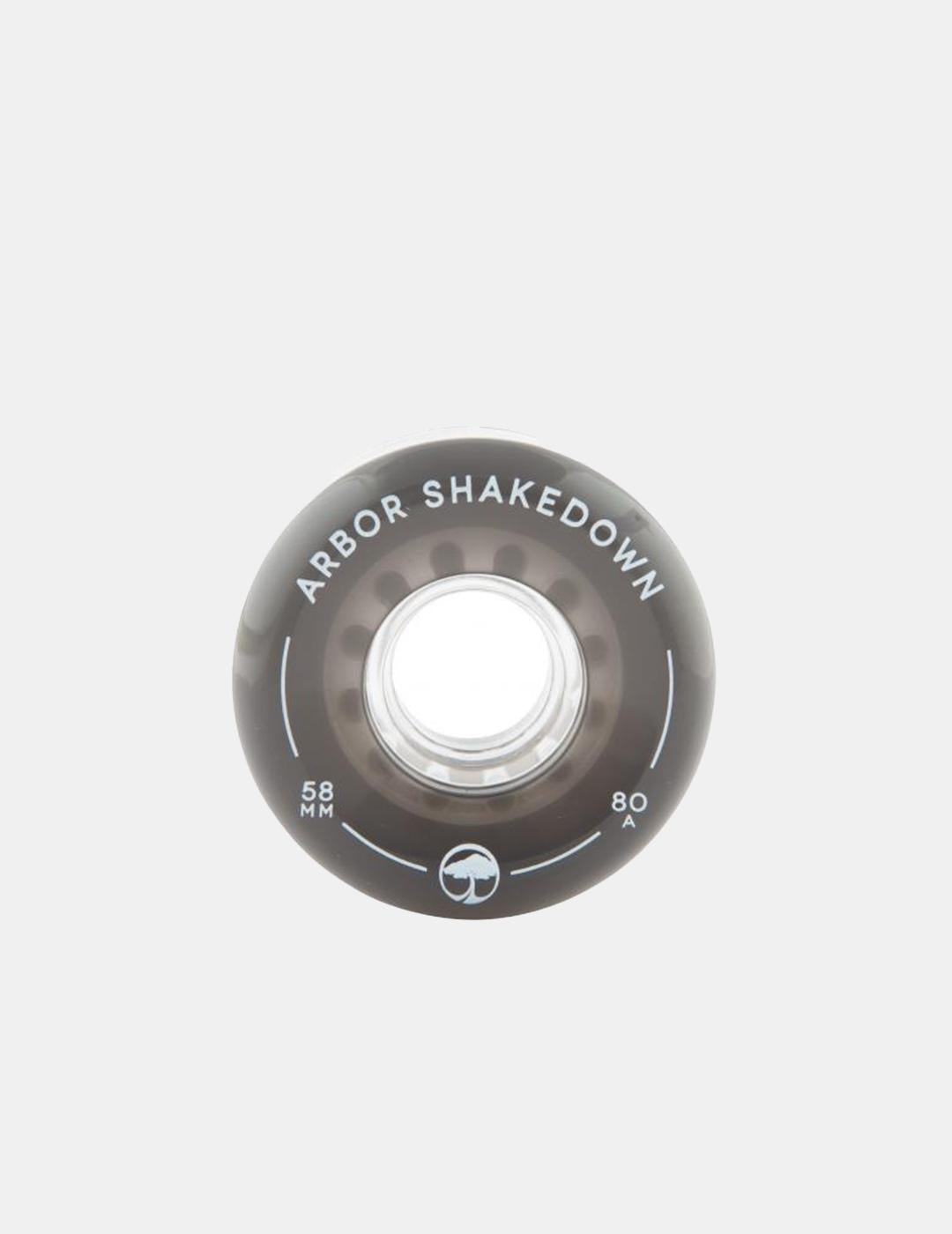 Ruedas Arbor Shakedown 58mm Ghost Negro