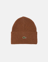 Gorro de Lana Lacoste RB9825 Marrón