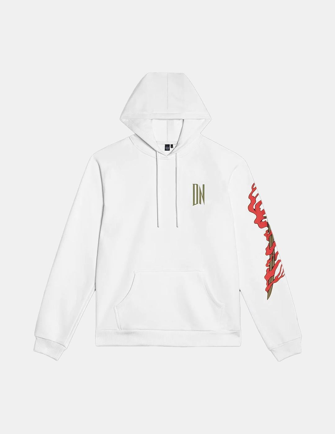 Sudadera Dolly Noire Ryu Dragon Blanco