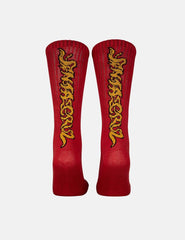 Calcetines Santa Cruz Screaming 50 Granate