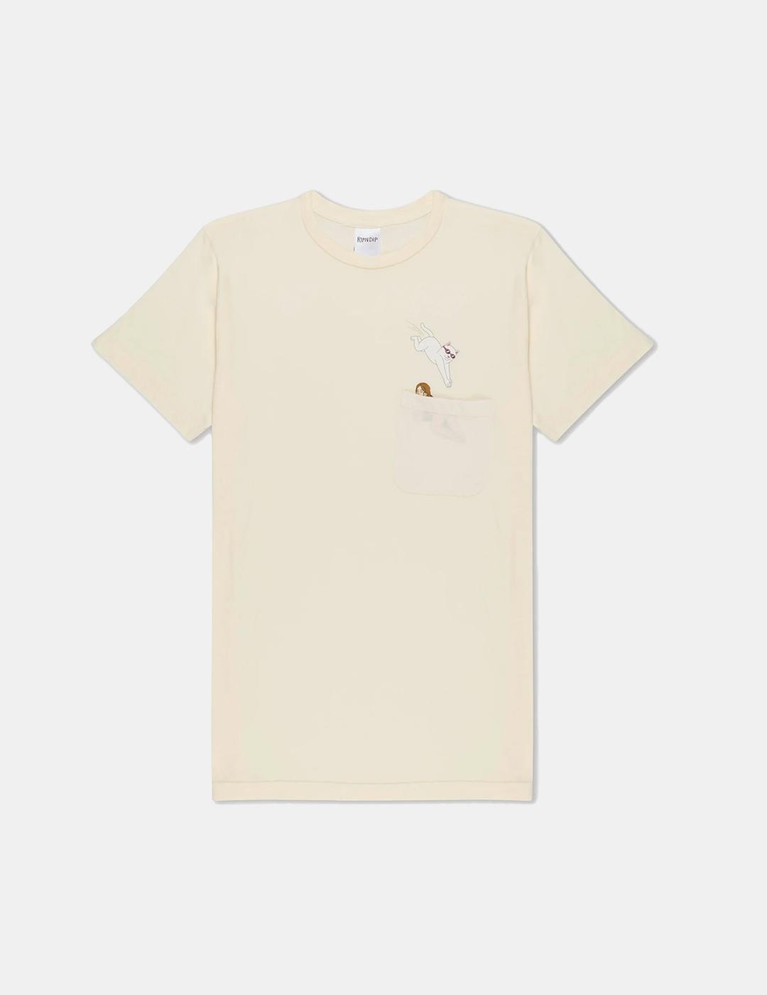 Camiseta Ripndip Jumpin In Pocket Beige