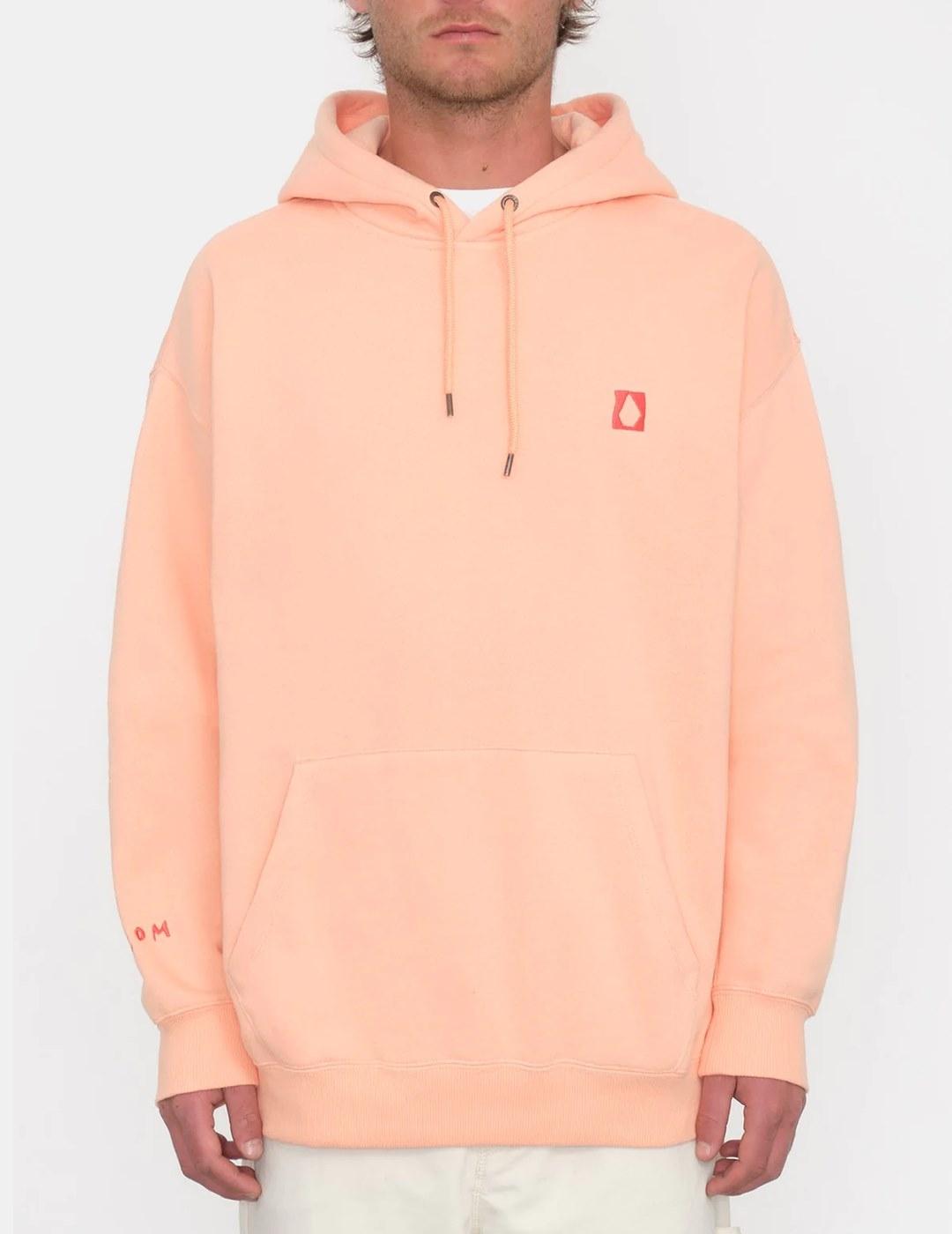 Sudadera Volcom Arthur Longo 2 Salmon