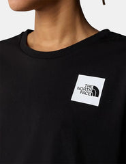 Camiseta The North Face Cropped Fine Negro