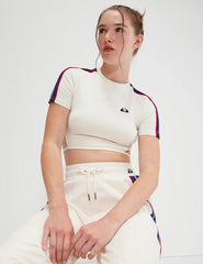 Camiseta Ellesse Maldonado Crop Off White