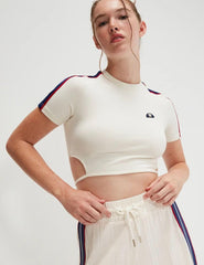 Camiseta Ellesse Maldonado Crop Off White