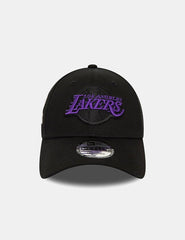 Gorra New Era 9Forty Nba Lakers Side Patch Negro