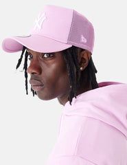 Sudadera New Era Essentials Rosa