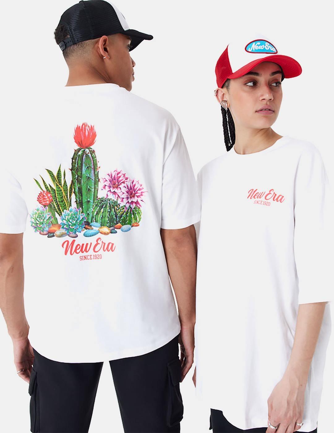 Camiseta New Cactus Graphic Blanco