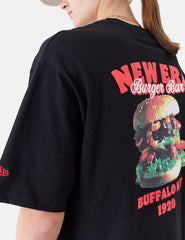 Camiseta New Food Graphic Negro