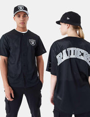 Camiseta New Era Nfl Raiders Baseball Jersey