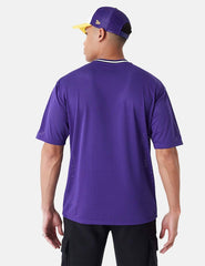 Camiseta New Era NBA Lakers Mesh Oversize Arch Gr