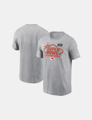 Camiseta Fanatics NFL Superbowl Gris