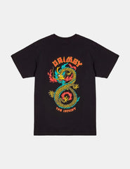 Camiseta Grimey The Lucky Dragon Negro