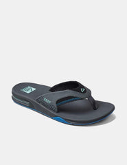 Chanclas Reef Fanning Gunmetal Ocean