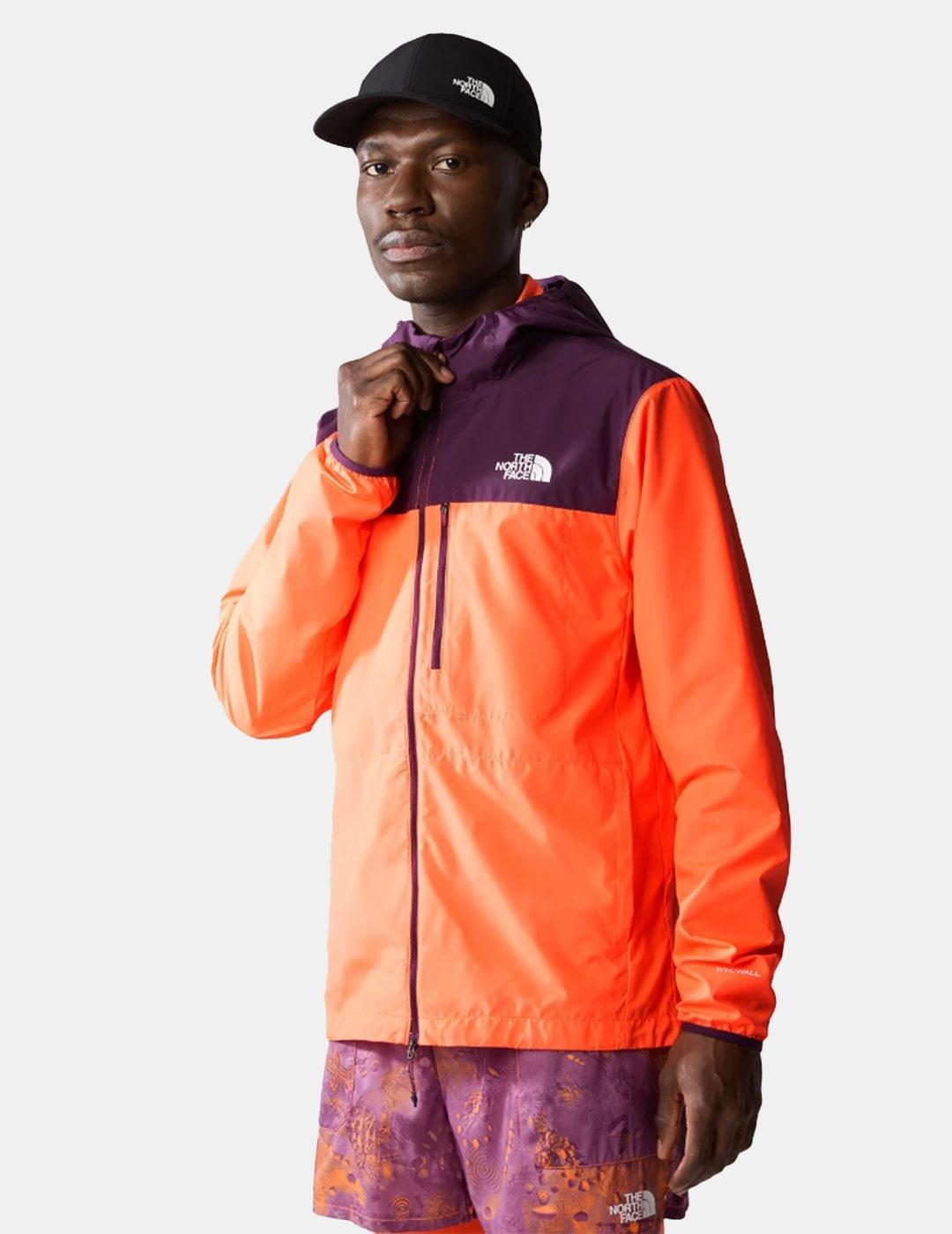 Cortavientos The North Face Higher Run Naranja