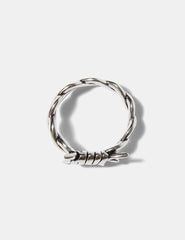 Anillo HUF Barbed Wire Plateado