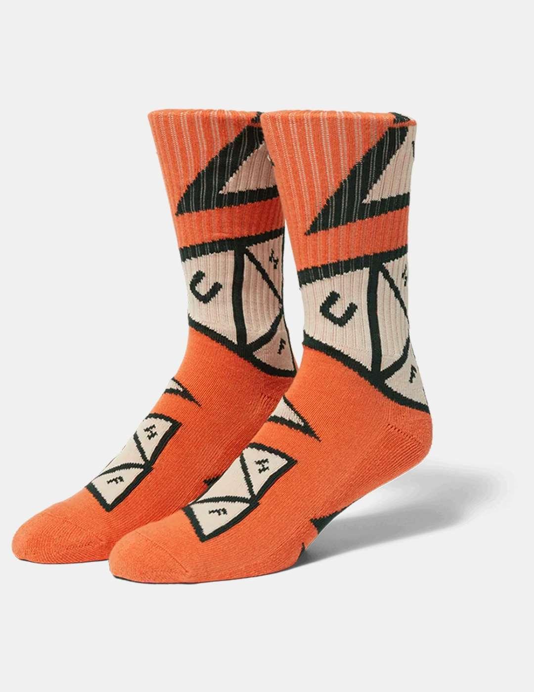 Calcetines HUF Skewed Naranja