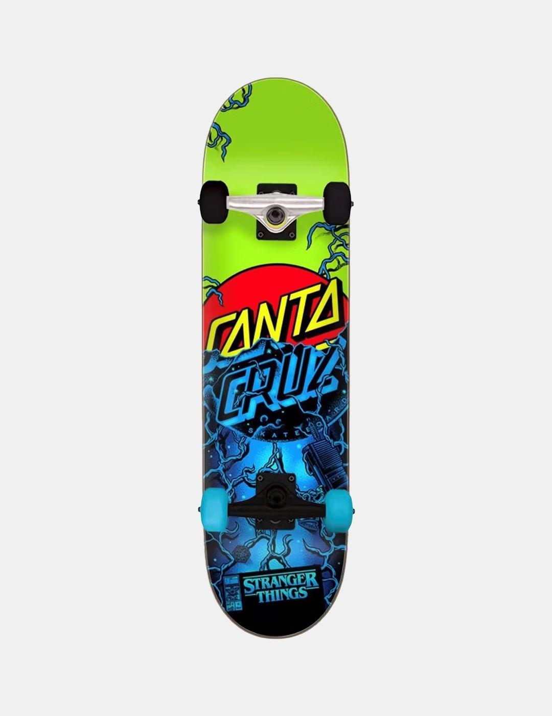 Skate Santa Cruz X Stranger Things Dot Large 8.25'