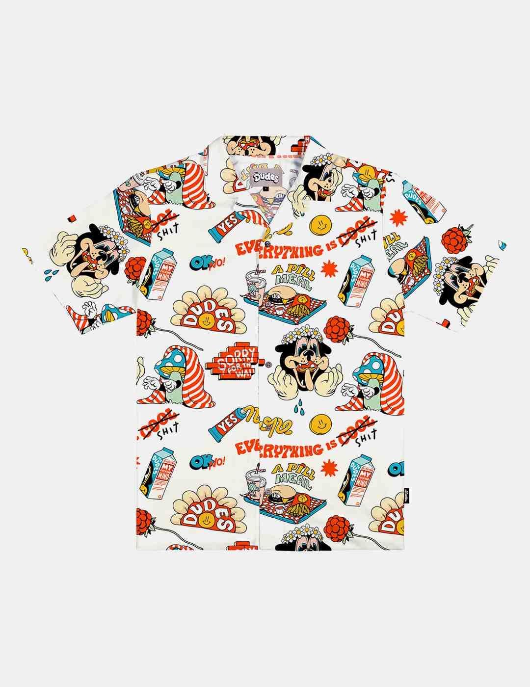 Camisa The Dudes A Pill Meal Multicolor