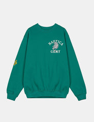 Sudadera Grimey x Nautica Mighty Harmonist Verde