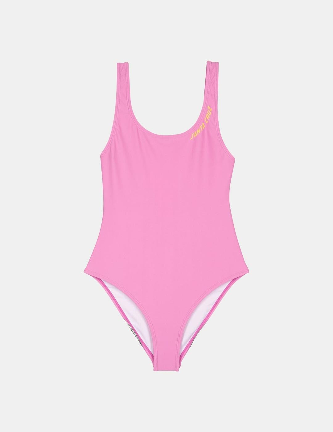 Bañador Santa Cruz Women Strip Bodysuit Pink