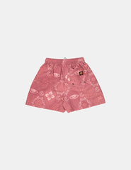 Shorts Santa Cruz Venice Patchwork Rosa