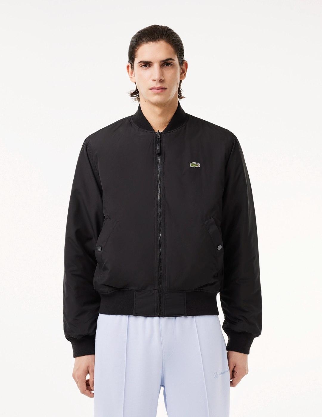 Chaqueta Lacoste BH0550 Negro Beige