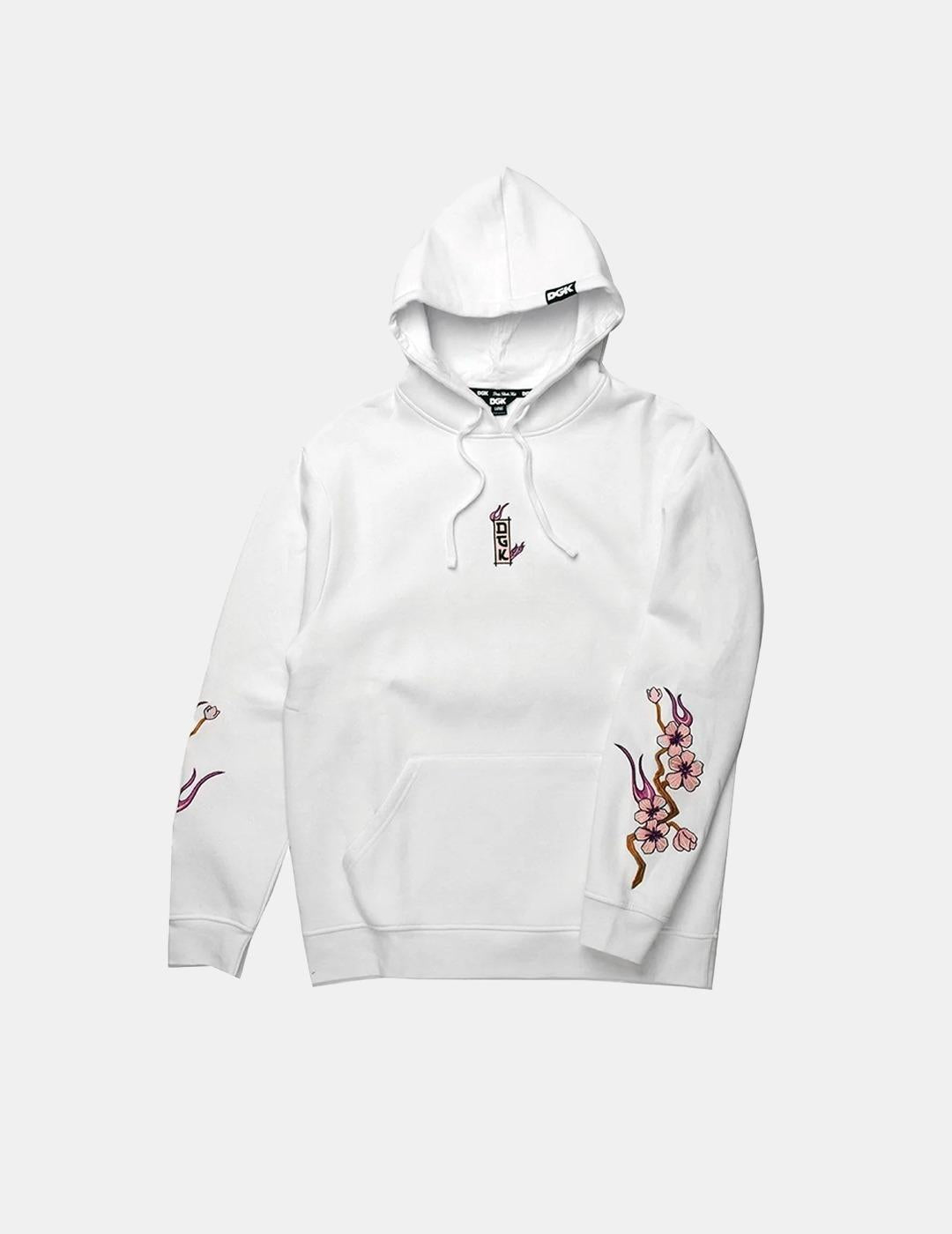 Sudadera DGK Fire Blossom Blanco