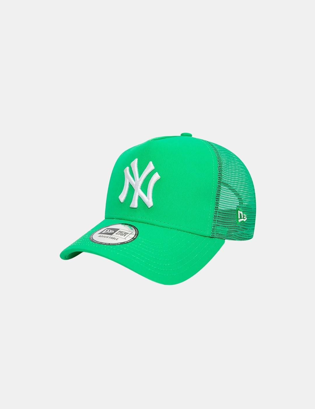 Gorra New Era Mlb Yankees Trucker Verde