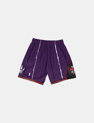 Bermudas Mitchell & Ness NBA Raptors Morado