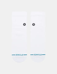 Calcetines Stance Icon Quarter Blanco