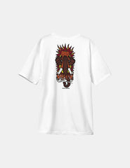 Camiseta New Deal Vallely Mammoth Blanco