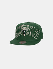 Gorra Mitchell & Ness NBA Milwaukee Bucks Verde