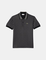 Polo Lacoste DH1417 Negro Gris