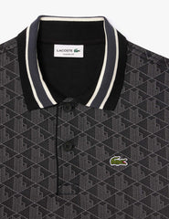 Polo Lacoste DH1417 Negro Gris