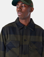 Sobrecamisa New Era Shacket Verde Negro