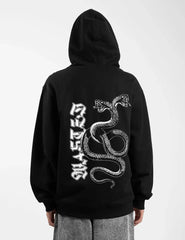 Sudadera Wasted Paris Lethal Zip Negro