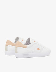 Zapatillas Lacoste Powercourt 2.0 Blanco Rosa