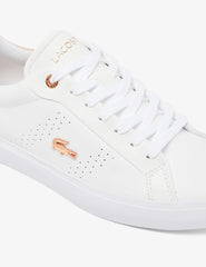 Zapatillas Lacoste Powercourt 2.0 Blanco Rosa